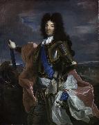 Hyacinthe Rigaud Portrait of Louis XIV oil painting